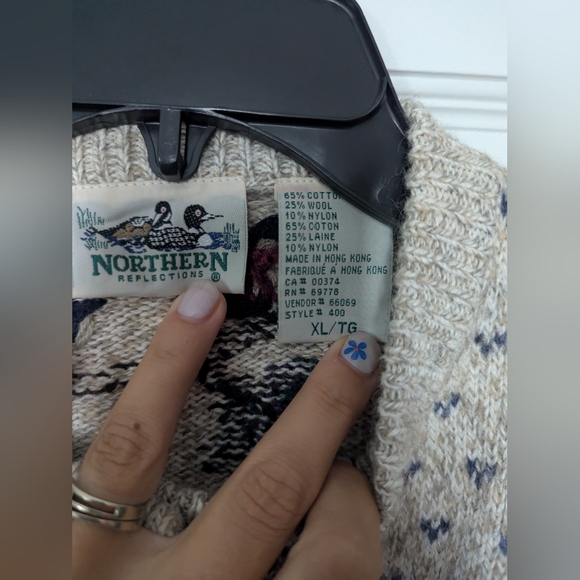 Northern Reflections Button-Up Cardigan - Picture 3 of 5